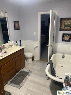319 West Village Road Salado, TX 76571 - Photo 8 of 24 a bathroom with a bathtub sink and toilet