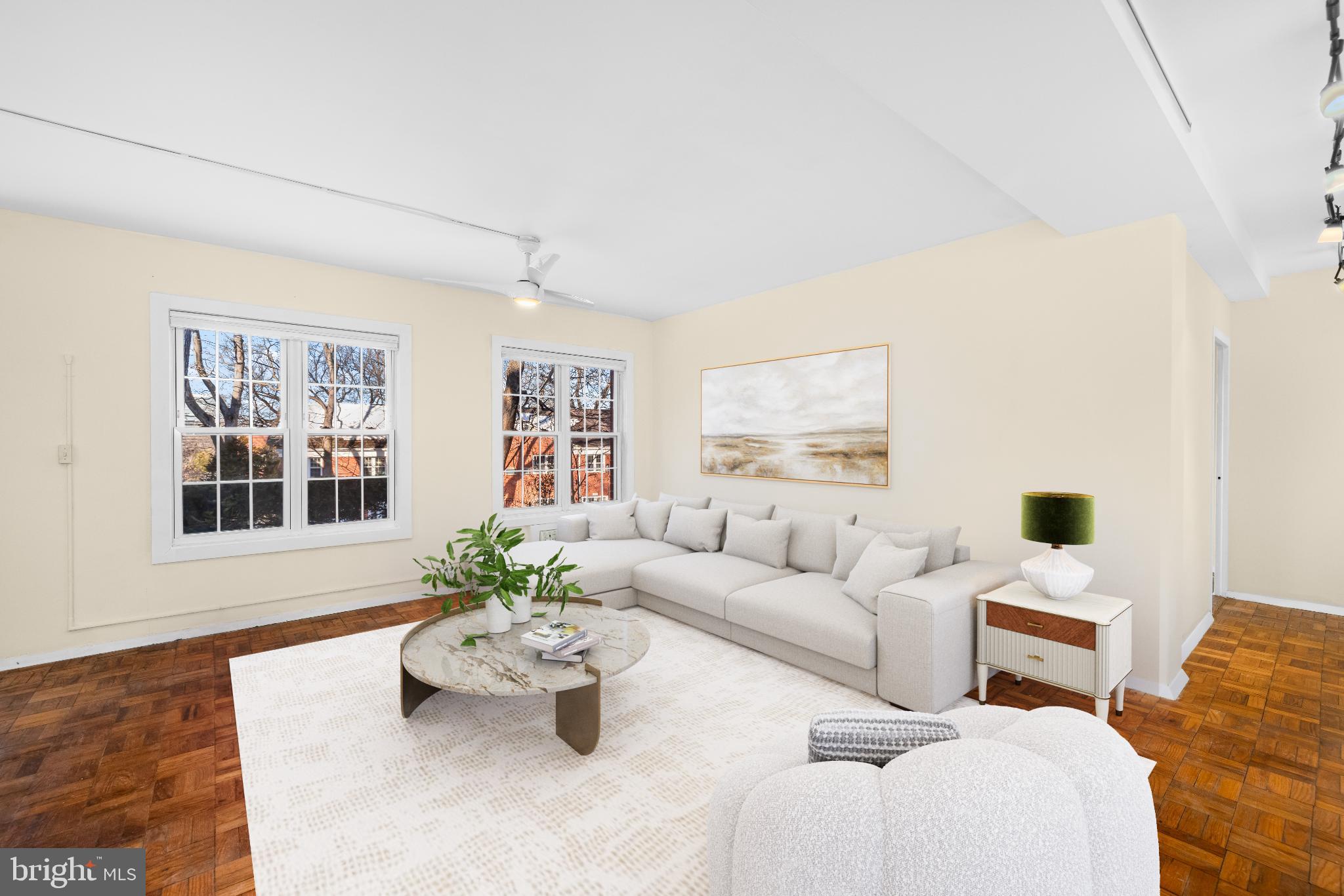1663 Fitzgerald Lane Alexandria, VA 22302 - Photo 3 of 9 a living room with furniture and flowers