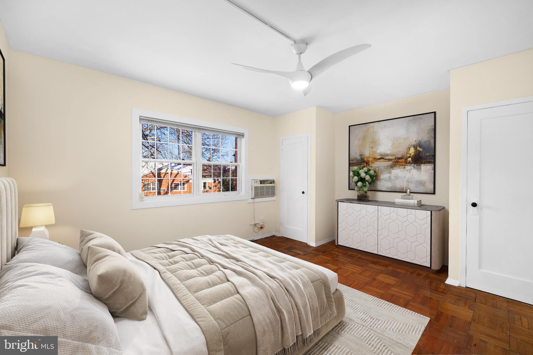 1663 Fitzgerald Lane Alexandria, VA 22302 - Photo 8 of 9 a bedroom with a bed and a window