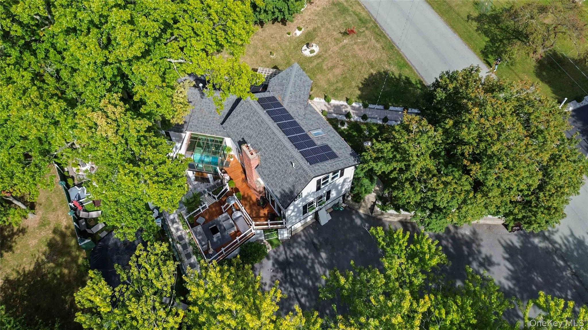 46 Woodland Road Monroe, NY 10950 - Photo 37 of 39 an aerial view of a house with a yard