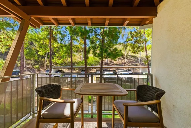 a view of an outdoor seating