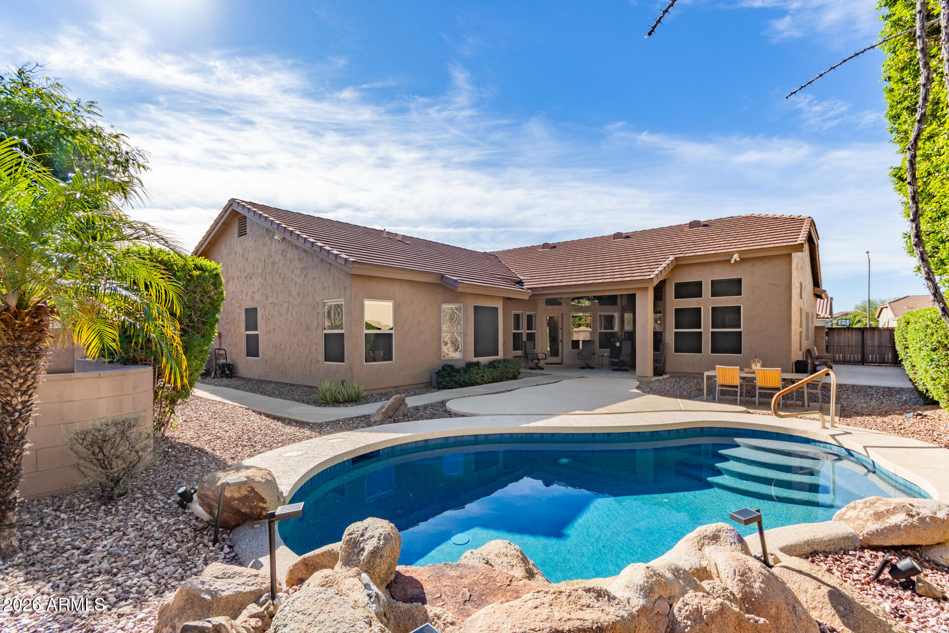 21009 North 16th Way Phoenix, AZ 85024 - Photo 34 of 39 a house with swimming pool in front of it
