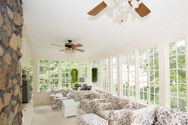 19 Cushing Road Wellesley, MA 02481 - Photo 11 of 29 a living room with furniture and a large window