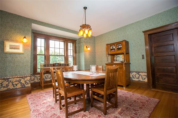19 Cushing Road Wellesley, MA 02481 - Photo 12 of 29 a view of a dining room with furniture window and wooden floor