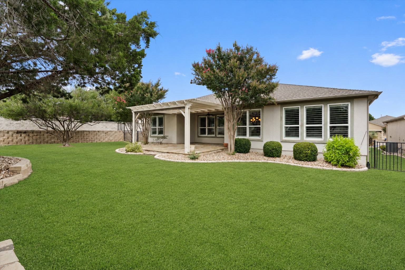 102 Emory Peak Trail Georgetown, TX 78633 - Photo 30 of 40 Grass color is digitally enhanced