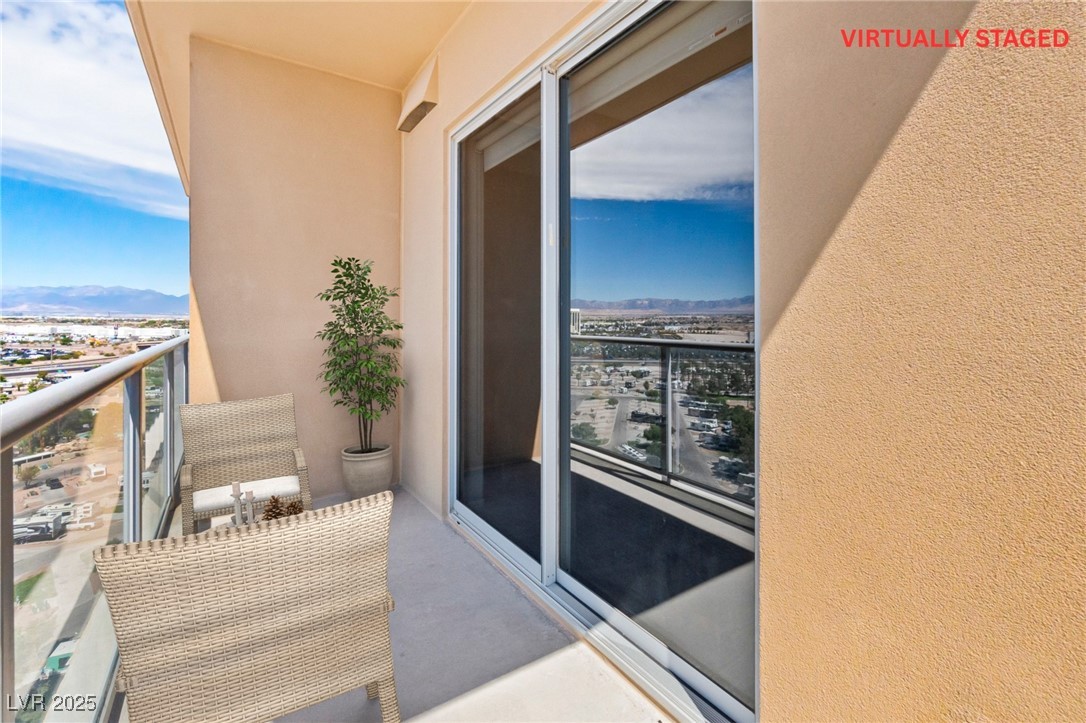 8255 South Las Vegas Boulevard, Unit 1321 Las Vegas, NV 89123 - Photo 27 of 54 Primary bedroom balcony