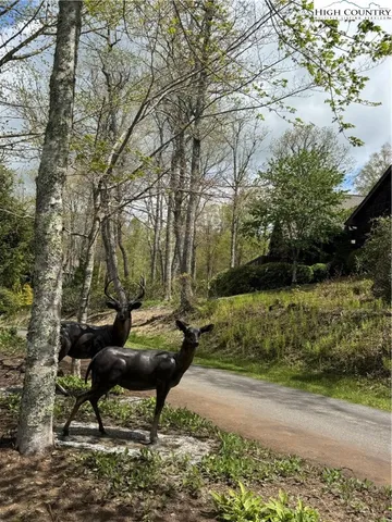 a view of a lake with houses