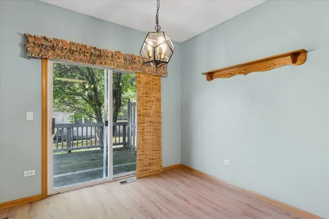 a view of room with window