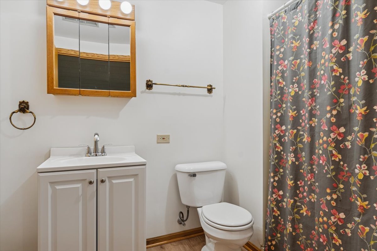 20928 West Spruce Lane Plainfield, IL 60544 - Photo 16 of 20 a bathroom with a sink toilet and a mirror