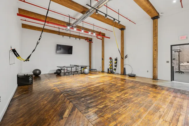 a view of a terrace with seating space