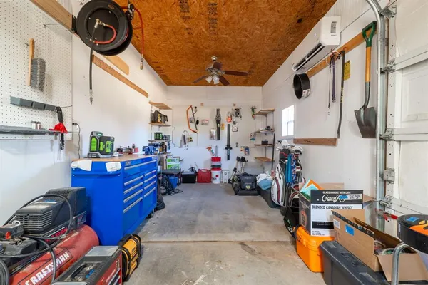 a view of storage and utility room