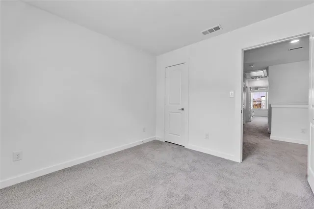 a view of empty room