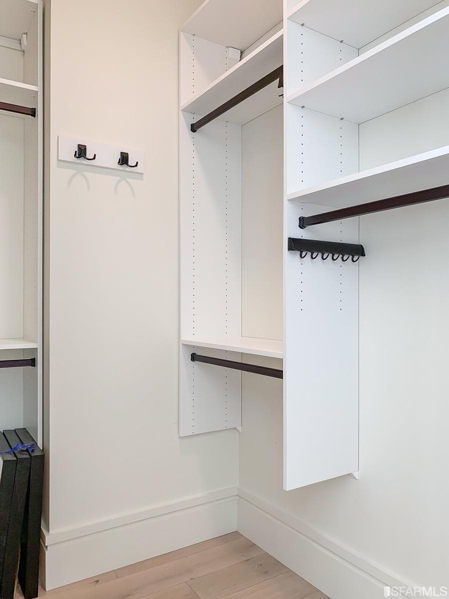 288 Pacific Avenue, Unit 2H San Francisco, CA 94111 - Photo 22 of 34 a view of closet