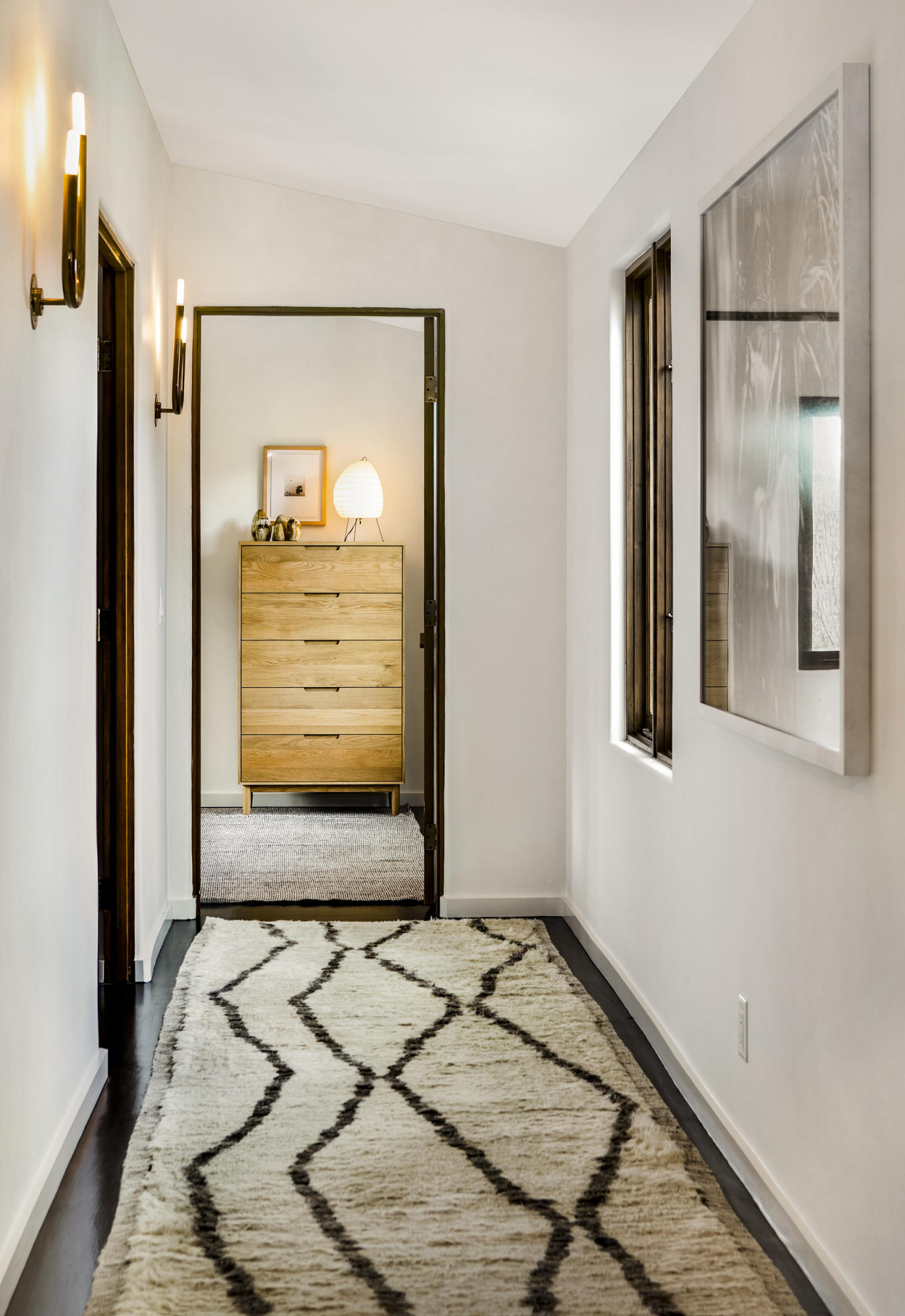 12980 Ojai Road Santa Paula, CA 93060 - Photo 19 of 32 a view of a bedroom with wooden floor and a window