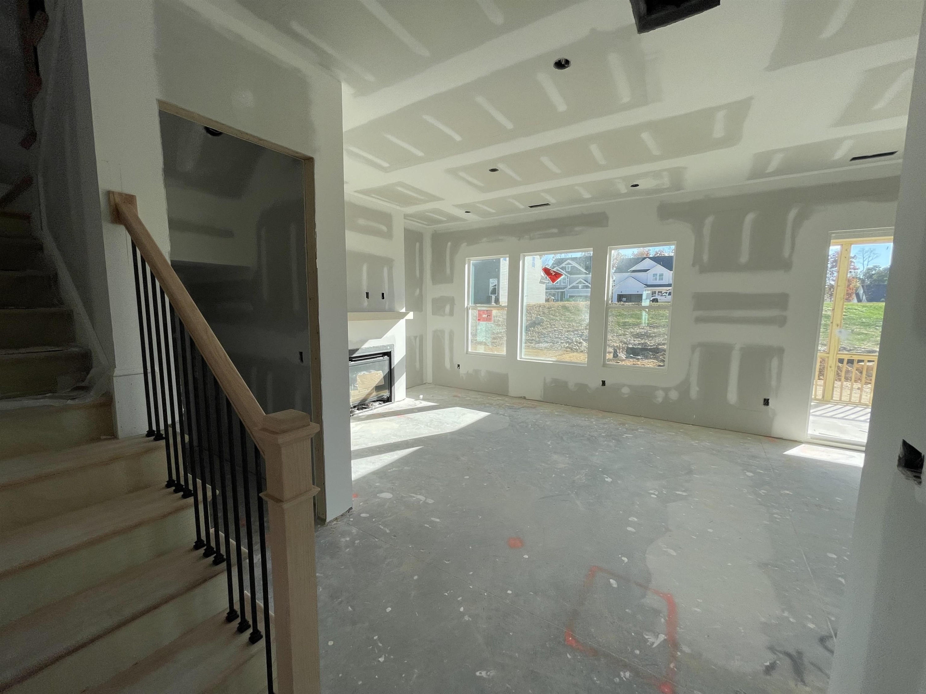 540 Marthas View Way Wake Forest, NC 27587 - Photo 8 of 25 a view of livingroom with hardwood