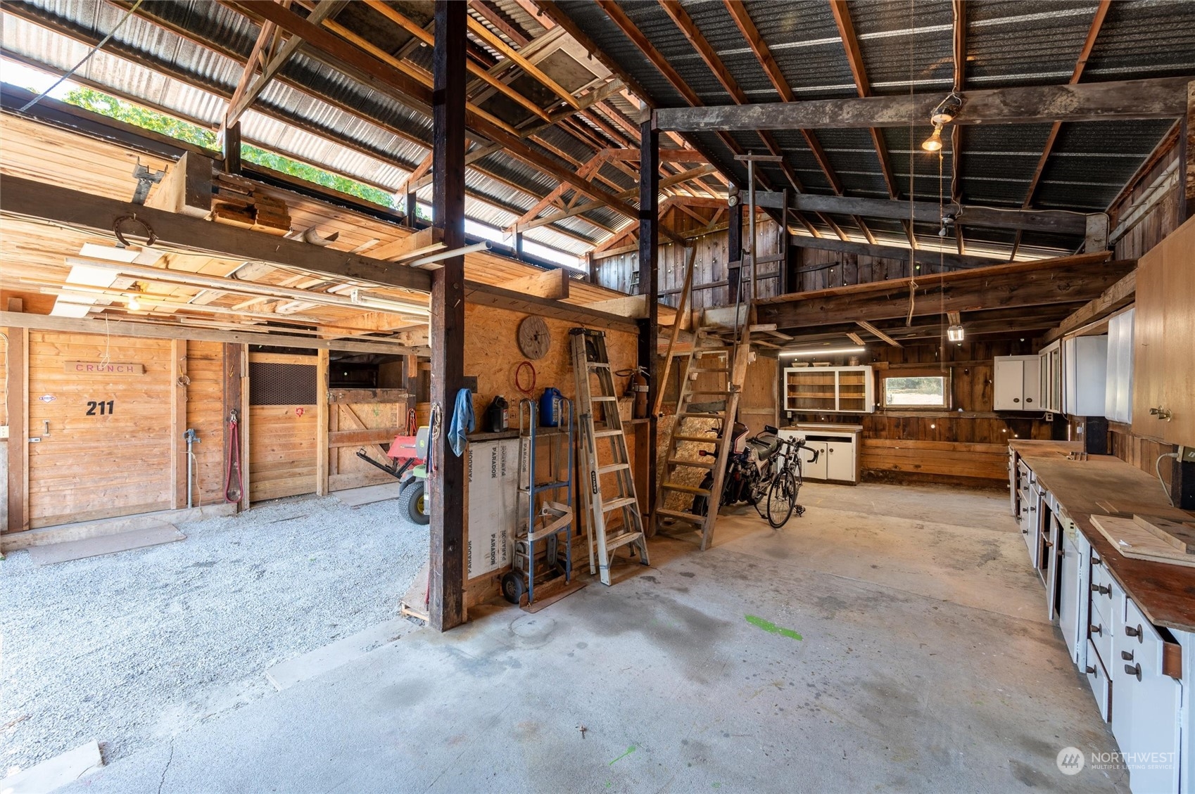 13622 Trumpeter Lane Mount Vernon, WA 98273 - Photo 37 of 40 a view of empty room with wooden ceiling