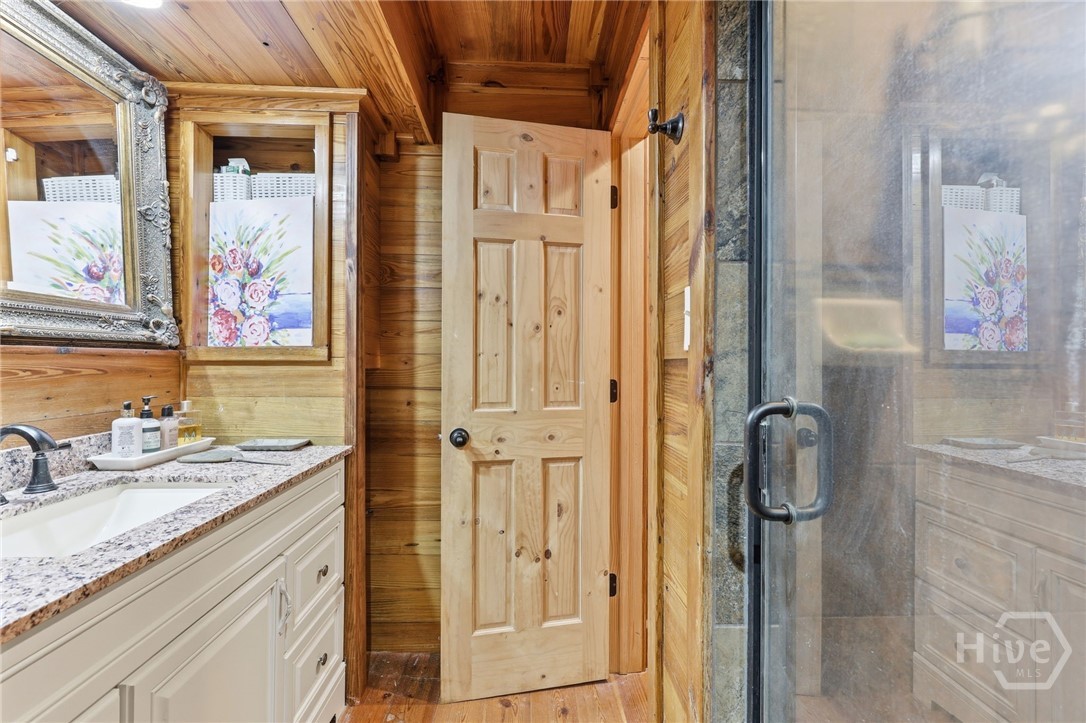 1502 Union Church Road Watkinsville, GA 30677 - Photo 33 of 41 Tile shower in downstairs bath