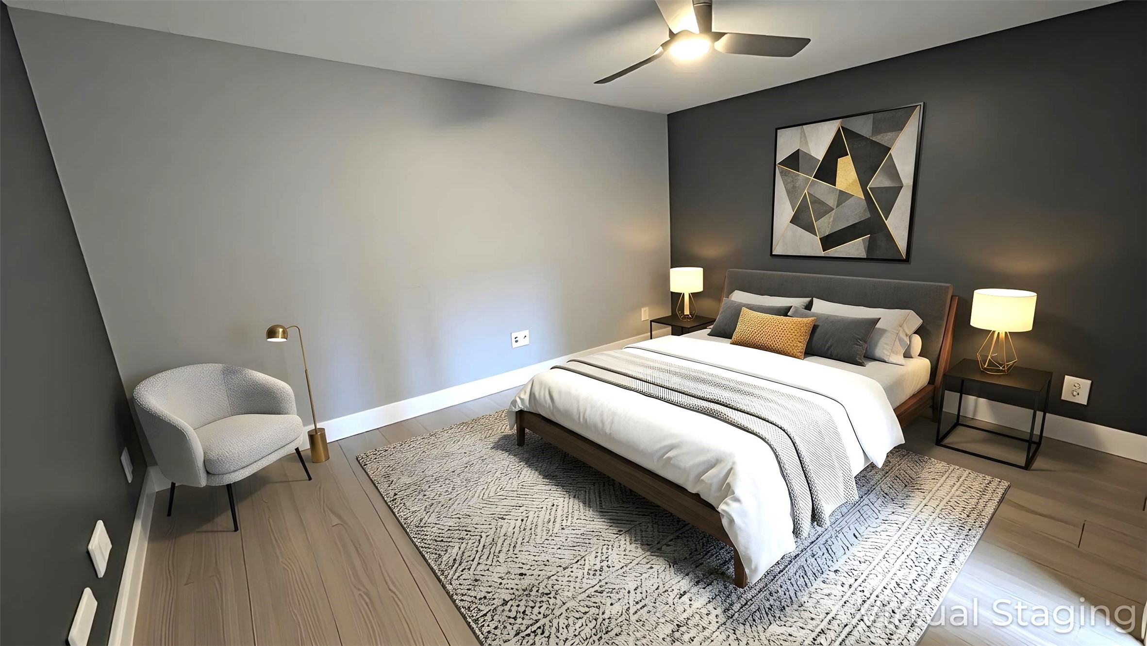 6601 Sands Point Drive, Unit 34 Houston, TX 77074 - Photo 14 of 24 a bedroom with a bed and a chandelier