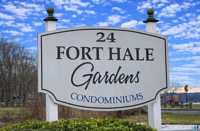 a view of a street sign