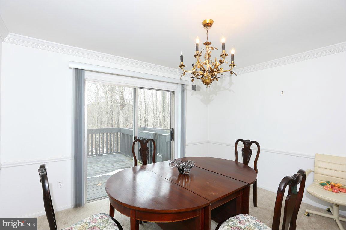 201 Hermleigh Road Silver Spring, MD 20902 - Photo 6 of 26 Dining Room with Slider to Deck