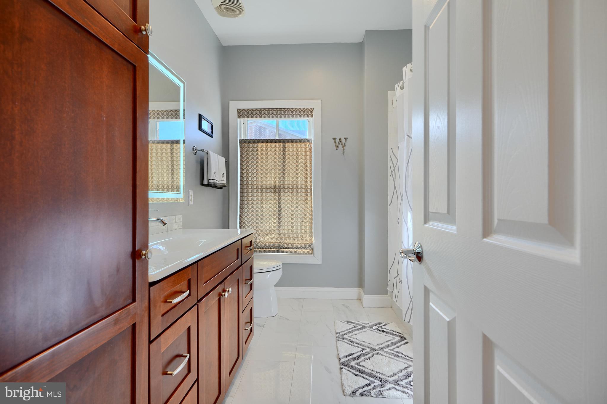 1221 Dockside Circle Baltimore, MD 21224 - Photo 36 of 57 a bathroom with a sink and a mirror