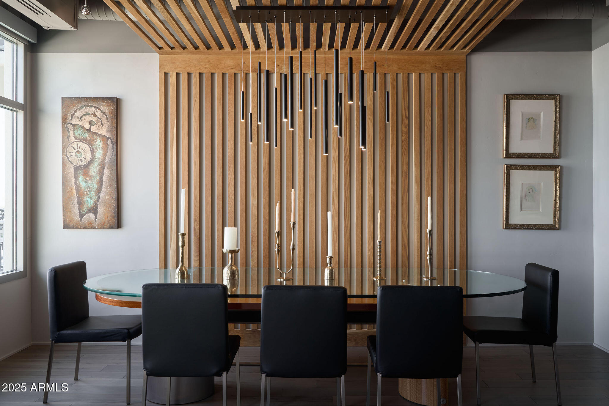 2211 East Camelback Road, Unit 605 Phoenix, AZ 85016 - Photo 3 of 56 a view of a workspace with furniture and a window