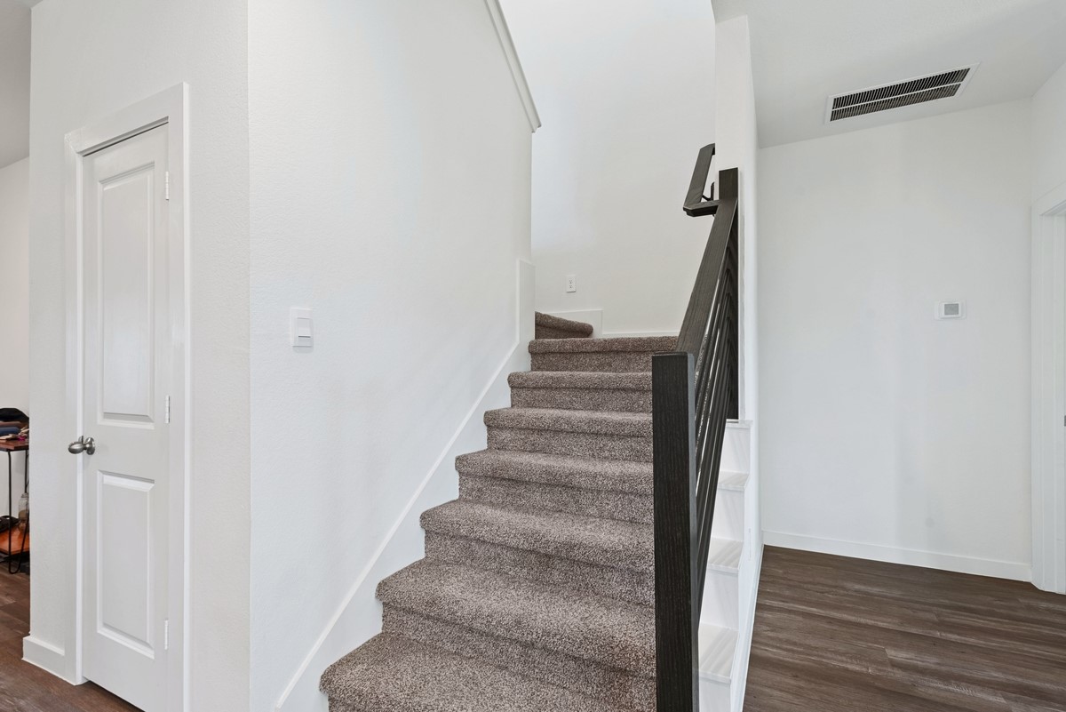 815 Devils Bridge Street Conroe, TX 77303 - Photo 17 of 25 a view of entryway with wooden floor