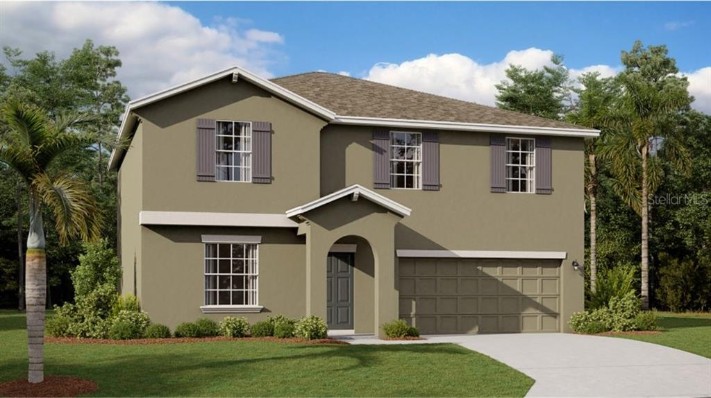 4970 Four Strand Court St. Cloud, FL 34772 - Photo 1 of 1 a front view of a house with a yard