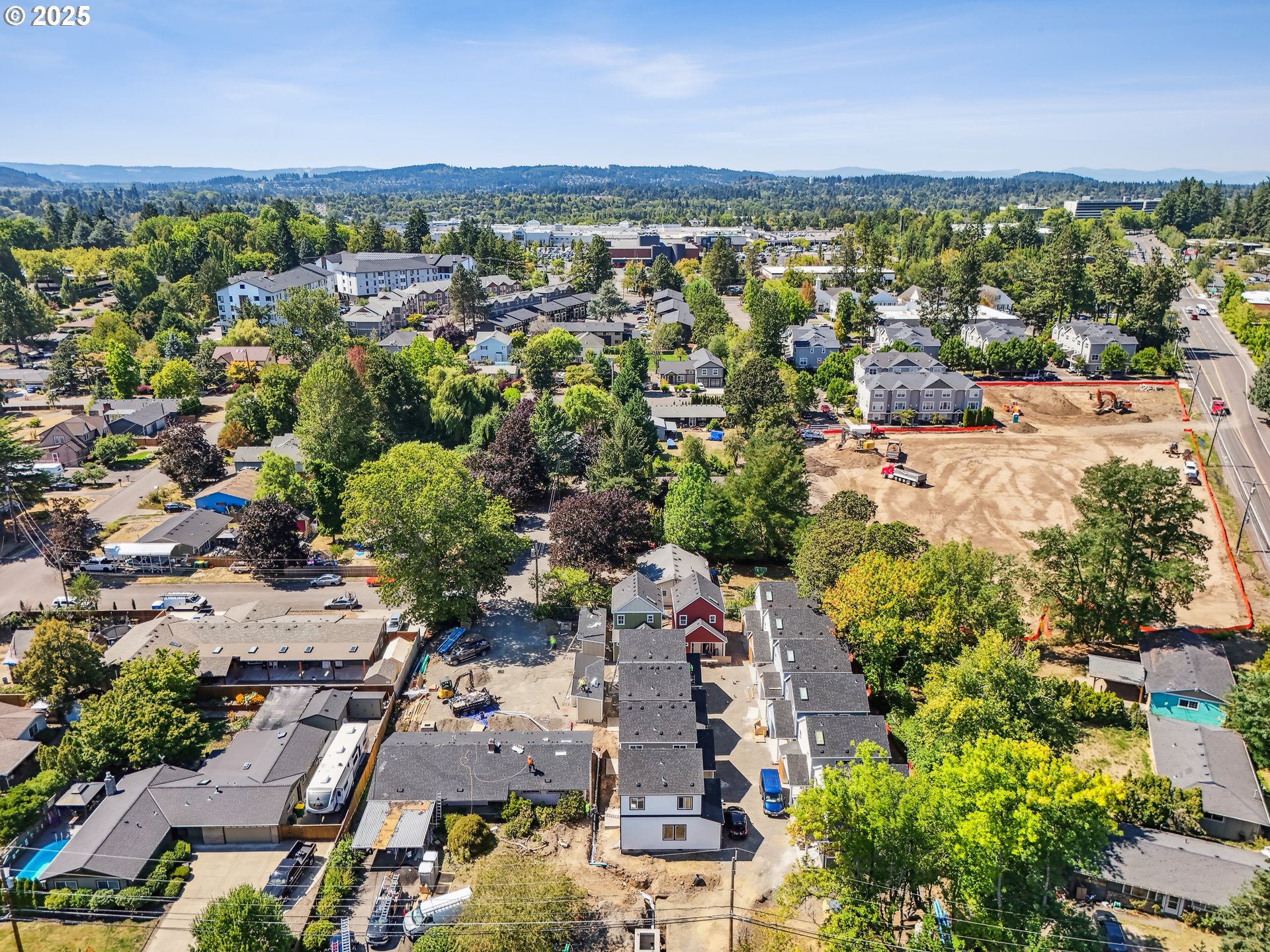 9552 Southwest 91st Avenue, Unit 1 Portland, OR 97223 - Photo 25 of 25 an aerial view of multiple house
