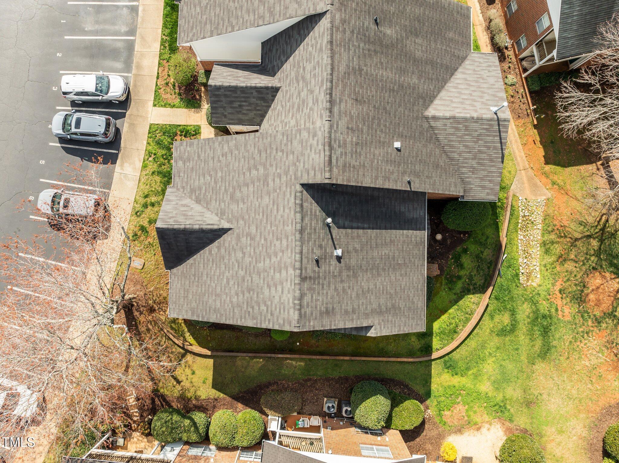 1613 Bulon Drive Cary, NC 27518 - Photo 19 of 26 an aerial view of a residential houses with yard