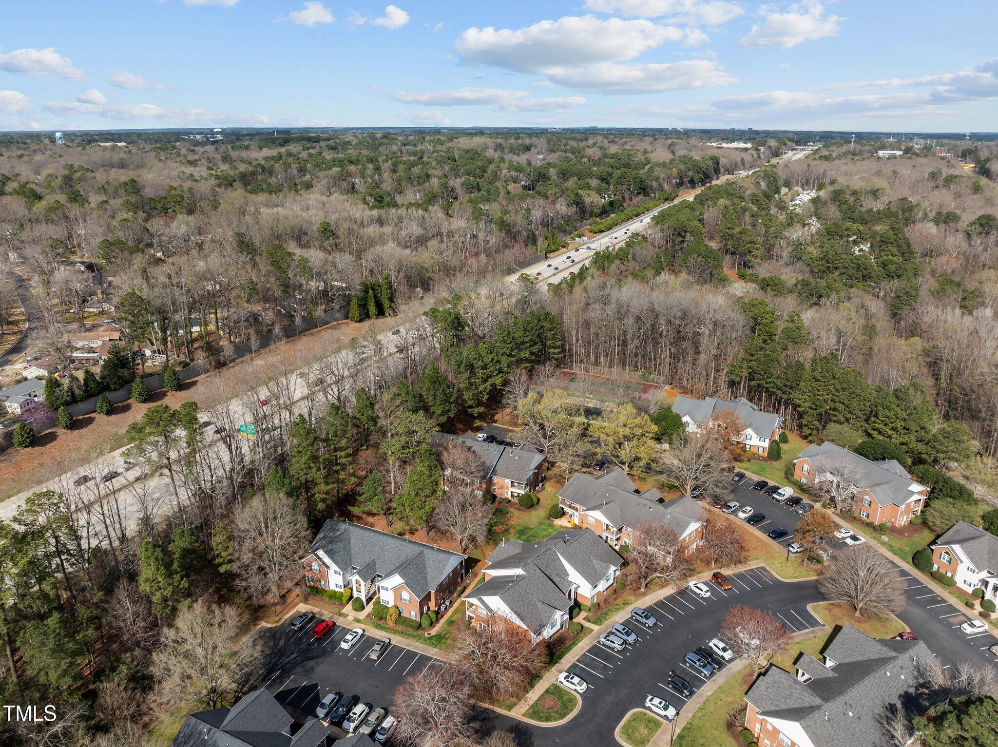 1613 Bulon Drive Cary, NC 27518 - Photo 23 of 26 an aerial view of residential house with outdoor space