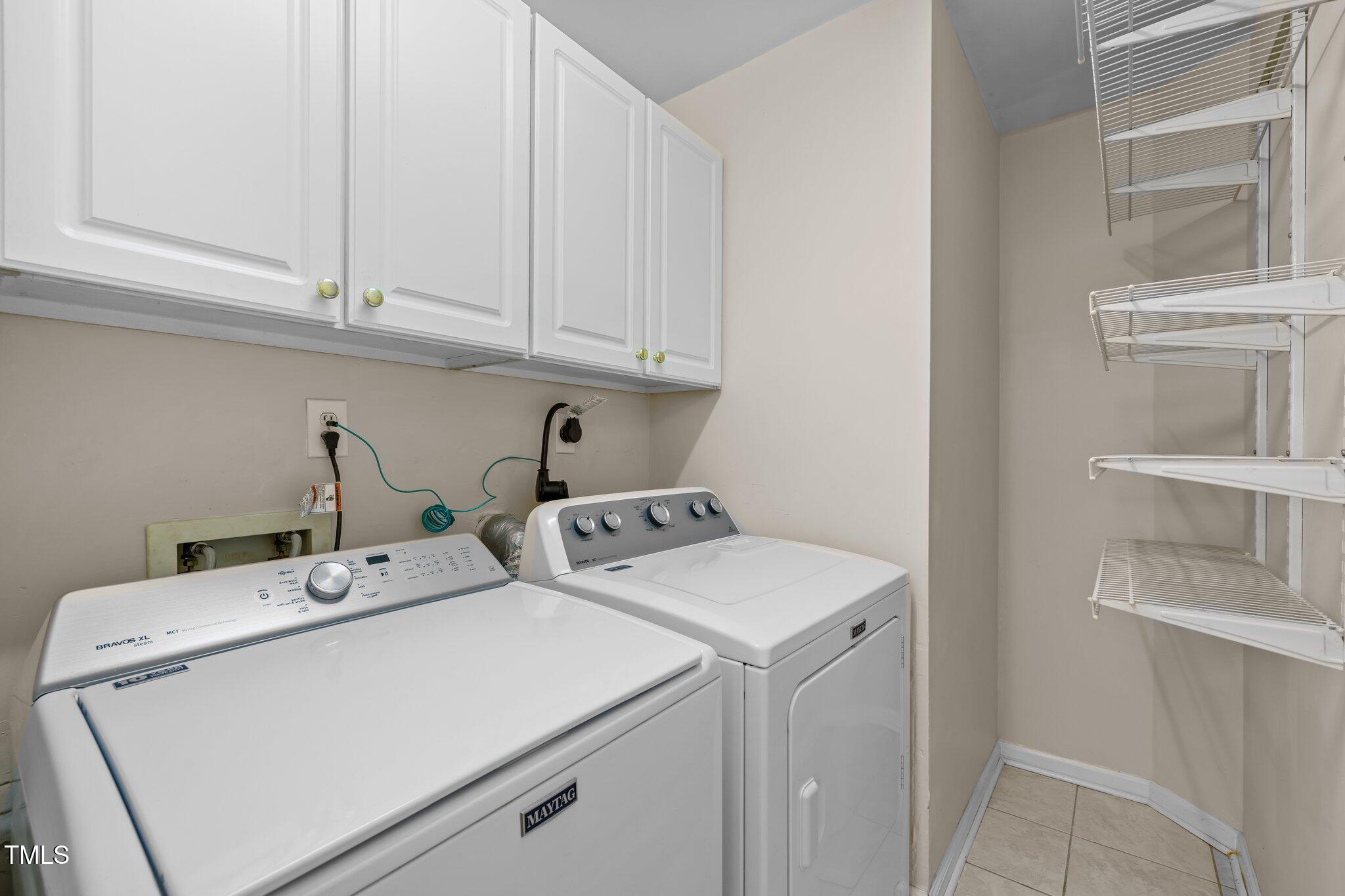 1613 Bulon Drive Cary, NC 27518 - Photo 7 of 26 a utility room with dryer and washer