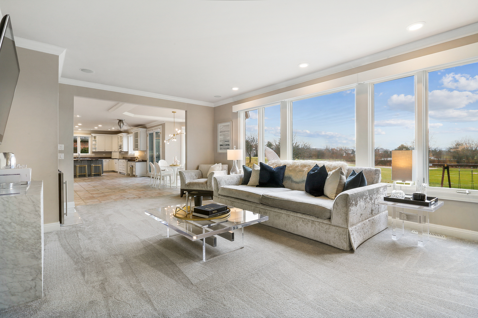 65 Ruffled Feathers Drive Lemont, IL 60439 - Photo 26 of 44 a living room with furniture and a table