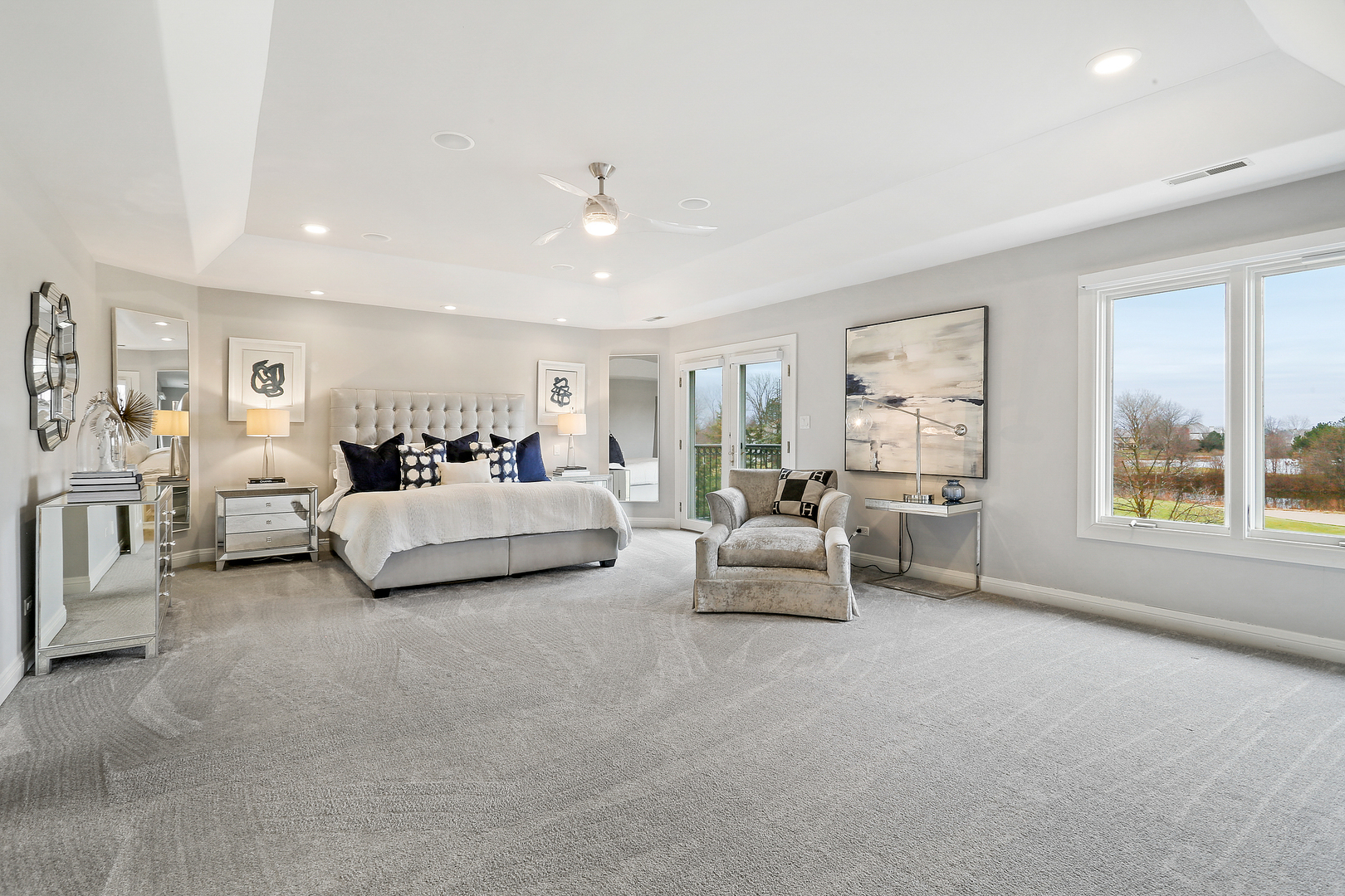 65 Ruffled Feathers Drive Lemont, IL 60439 - Photo 27 of 44 a living room with furniture and a large window