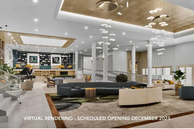 a view of a tennis court