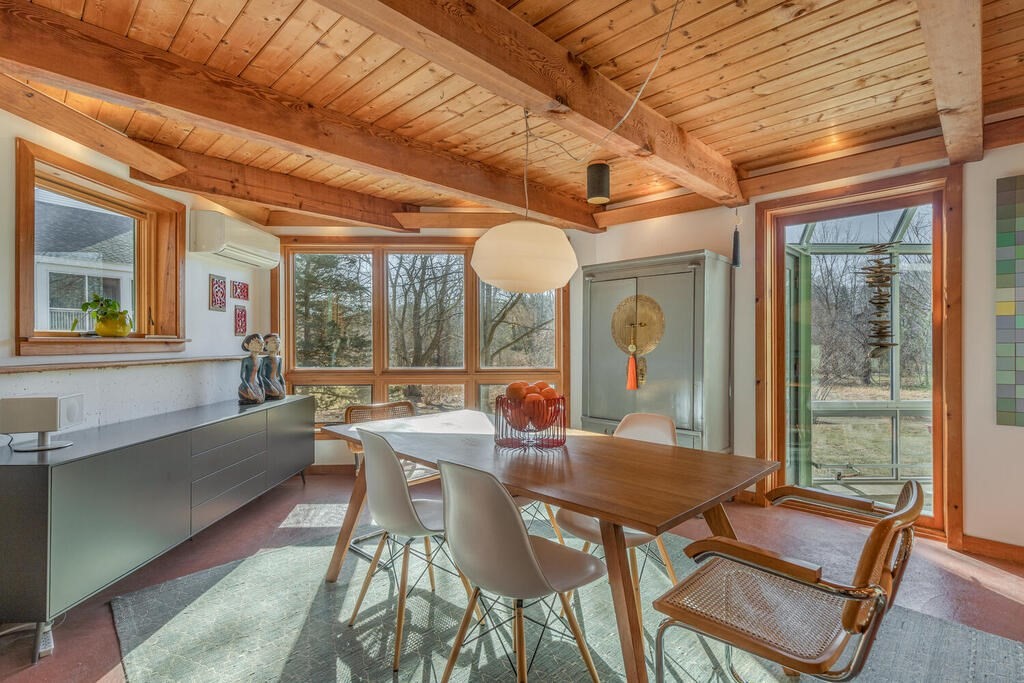 4 John-Wilson Lane Lexington, MA 02421 - Photo 15 of 39 a view of a dining room with furniture wooden floor and a chandelier