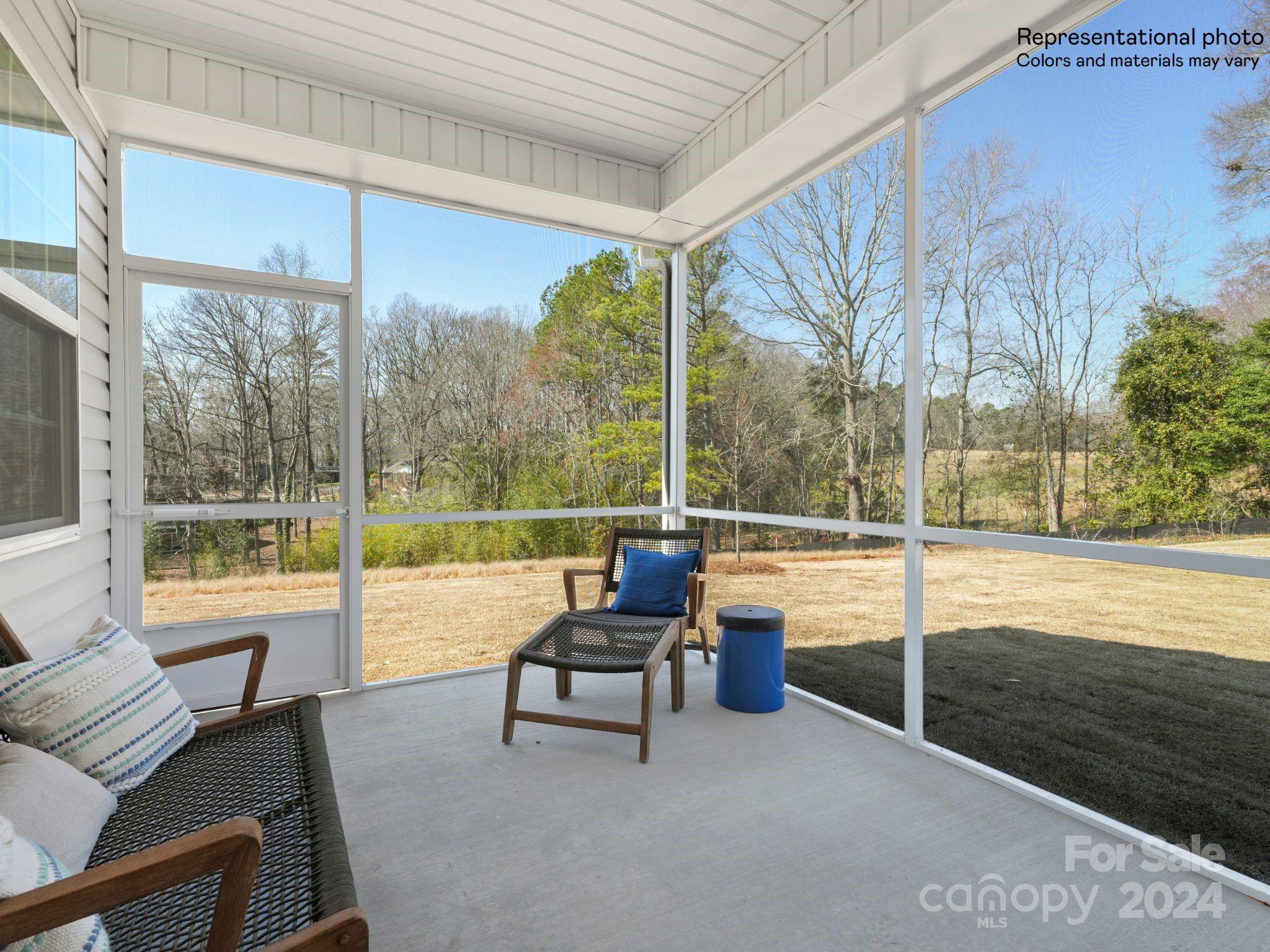 4451 Doyle Rdg Road Maiden, NC 28650 - Photo 18 of 21 a view of a room with lounge chairs in balcony