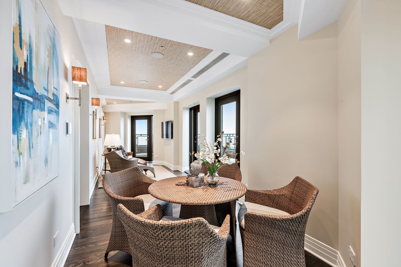159 East Walton Place, Unit PH Chicago, IL 60611 - Photo 36 of 46 a view of a dining room with furniture and window