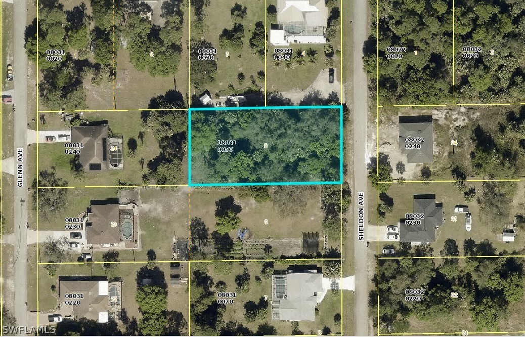 an aerial view of swimming pool