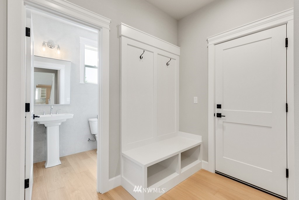 3010 230th Place Southeast Bothell, WA 98021 - Photo 14 of 17 a bathroom with a sink and a mirror