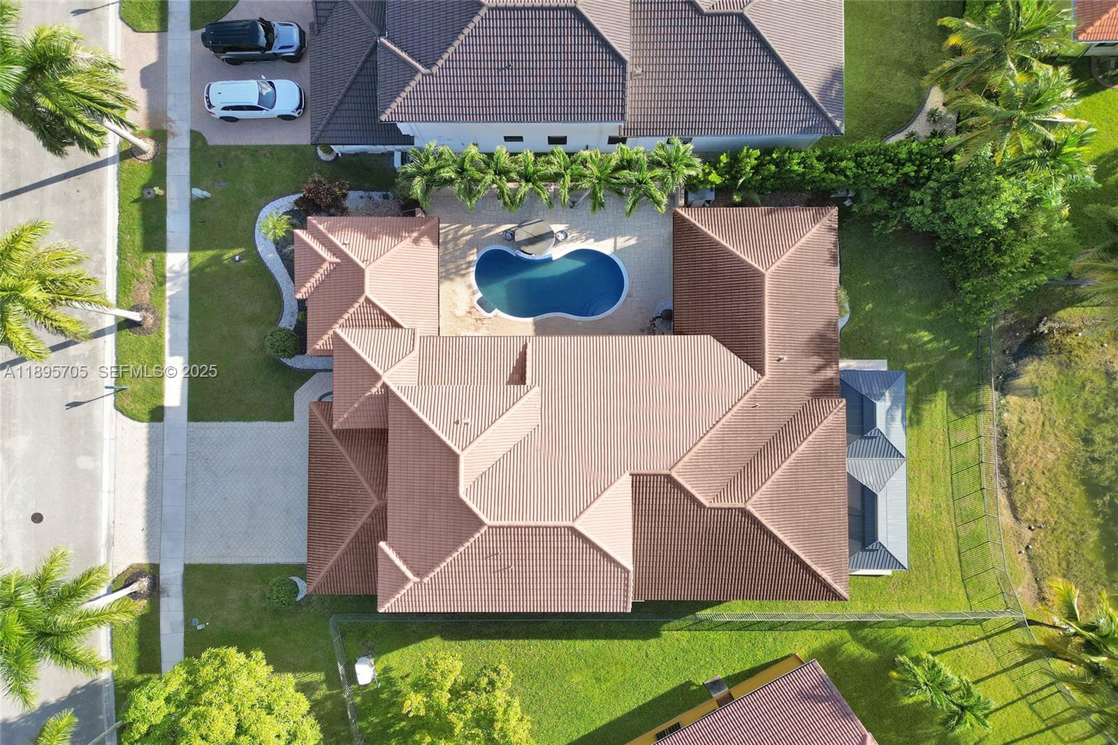 4248 Southwest 185th Avenue Miramar, FL 33029 - Photo 83 of 88 an aerial view of a house