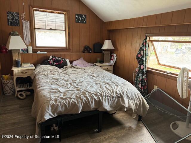 907 Rattlesnake Hill Road Meshoppen, PA 18630 - Photo 15 of 21 a bed sitting in a bedroom next to a window