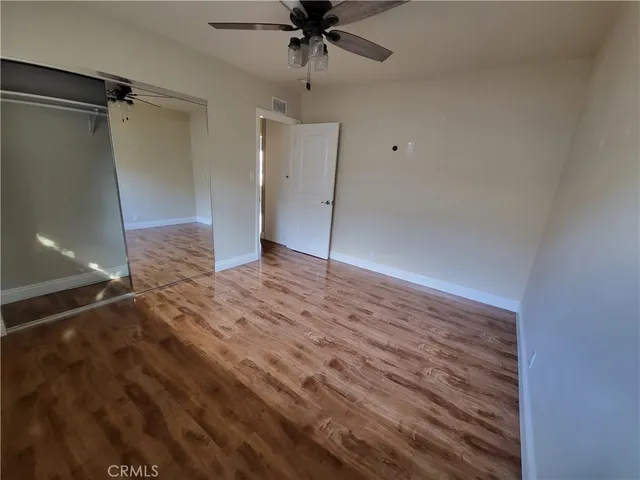 wooden floor in an empty room