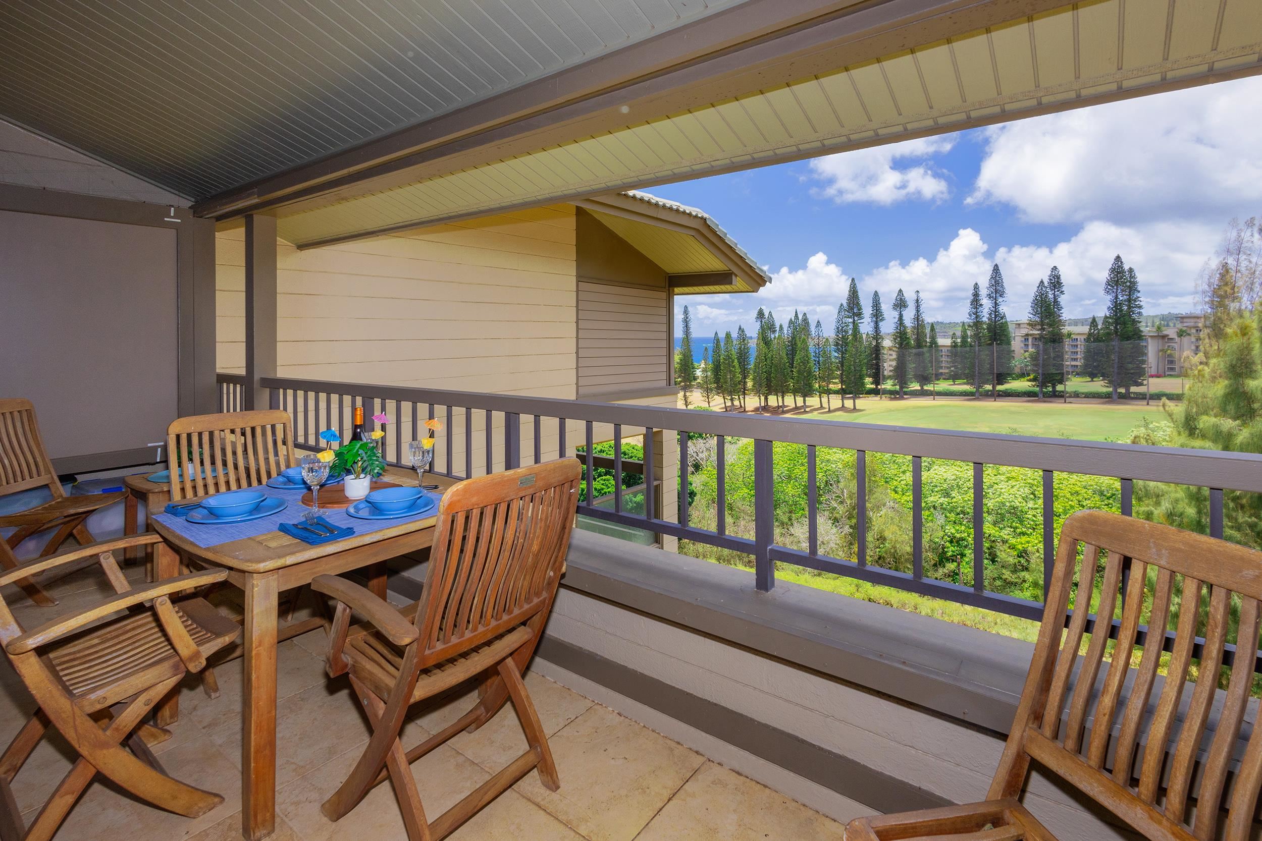 100 Ridge Road, Unit 723 Lahaina, HI 96761 - Photo 20 of 48 a view of a chairs and table in the balcony