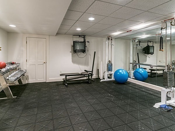 61 Possum Road Weston, MA 02493 - Photo 36 of 42 a view of a room with gym equipment