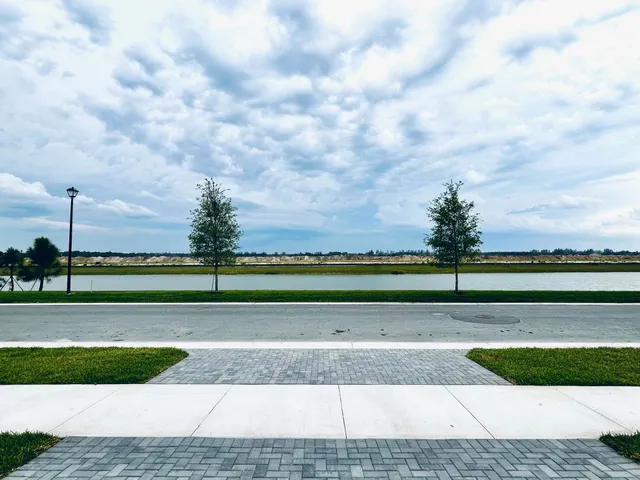 a view of a golf course