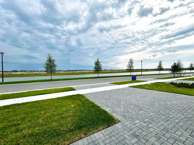 a view of an outdoor space and lakeside