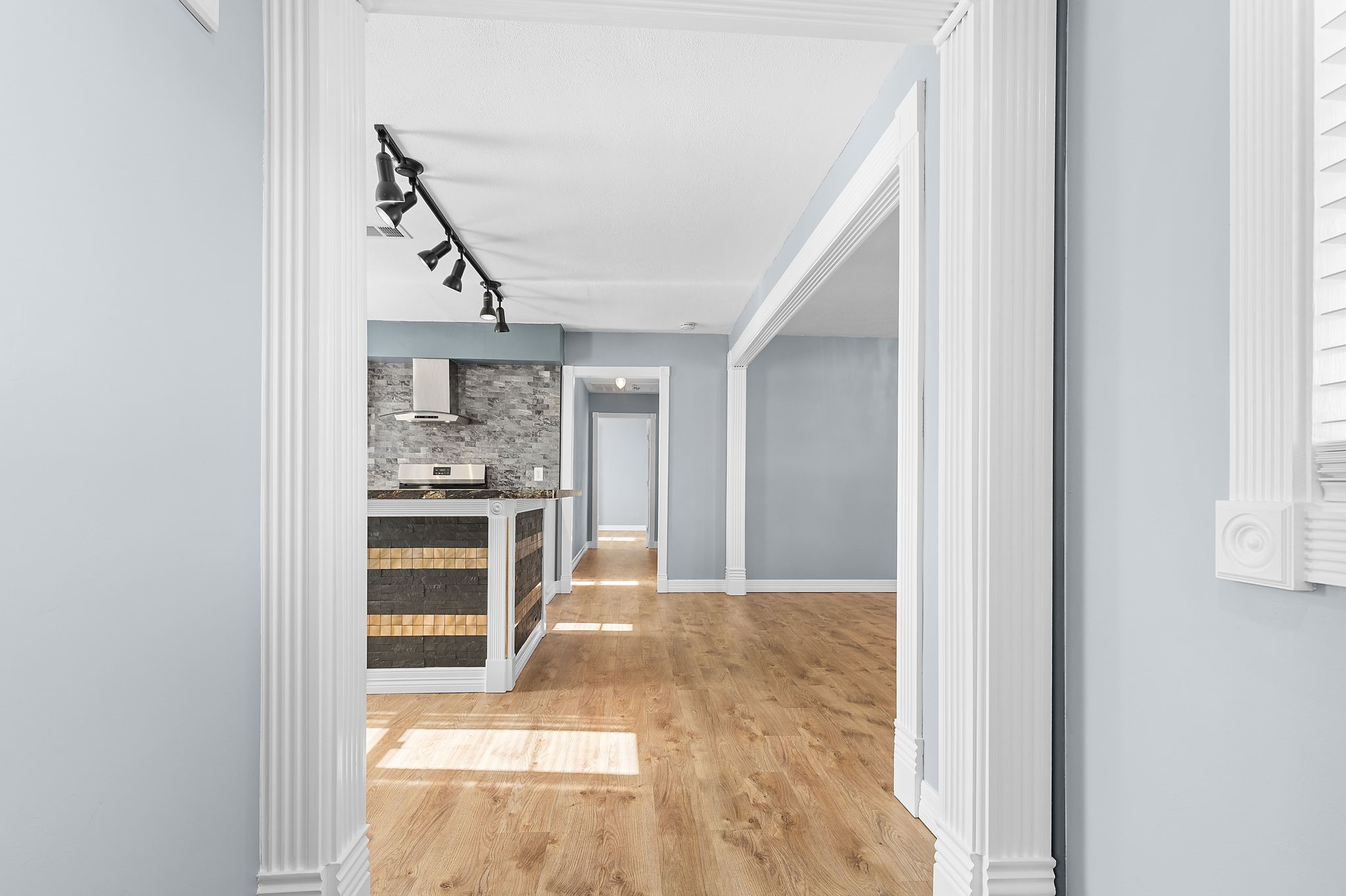 1051 Ave A Bacliff, TX 77518 - Photo 3 of 20 a view of a kitchen cabinets and a window