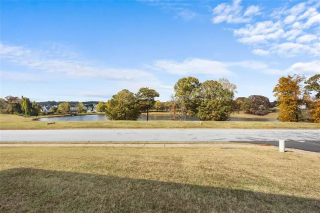 a view of an ocean and beach