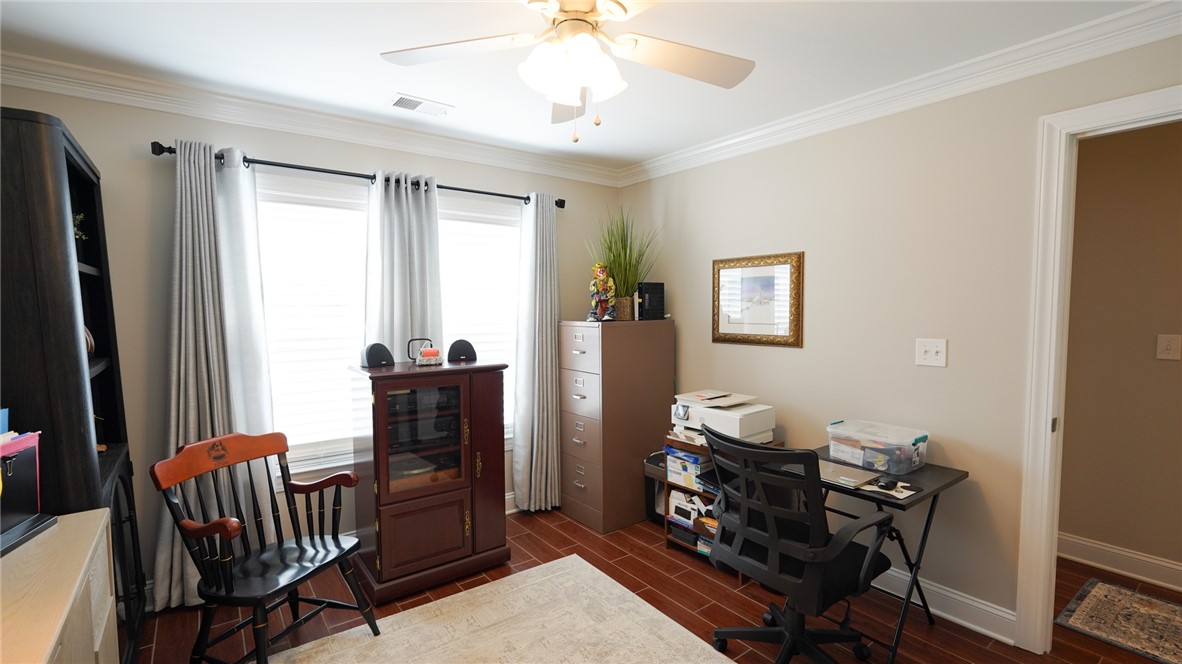 303 Lookover Drive Anderson, SC 29621 - Photo 28 of 46 This versatile room offers an ideal setting for a home office, study, or additional bedroom.